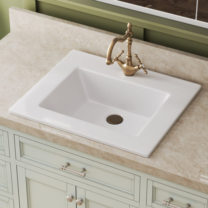 21''+x+18''+White+Rectangular+Vitreous+China+Drop-in+Bathroom+Sink+with+Overflow (1)