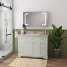 21''+x+18''+White+Rectangular+Vitreous+China+Drop-in+Bathroom+Sink+with+Overflow (2)