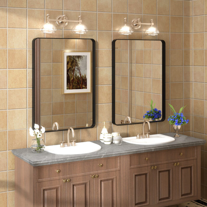 Aevar+High-Strength+Tempered+Glass+and+Aluminum+Alloy+Framed+French+Cleat+Mounted+Wall+Decor+Bathroom+Vanity+Mirror+with+5-Year+Warranty (1)
