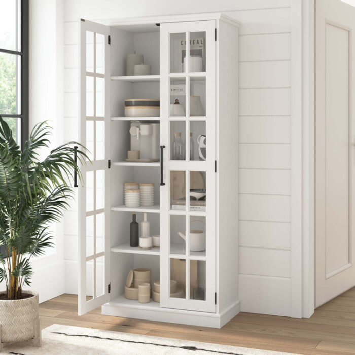 Arkyn+Display+Stand+with+Glass+Doors