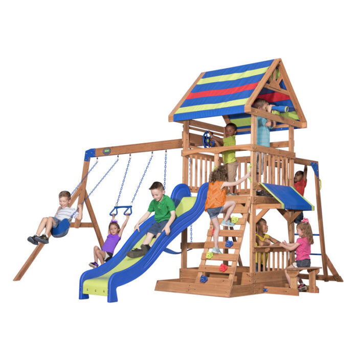 Backyard+Discovery+Beach+Front+All+Cedar+Swing+Set