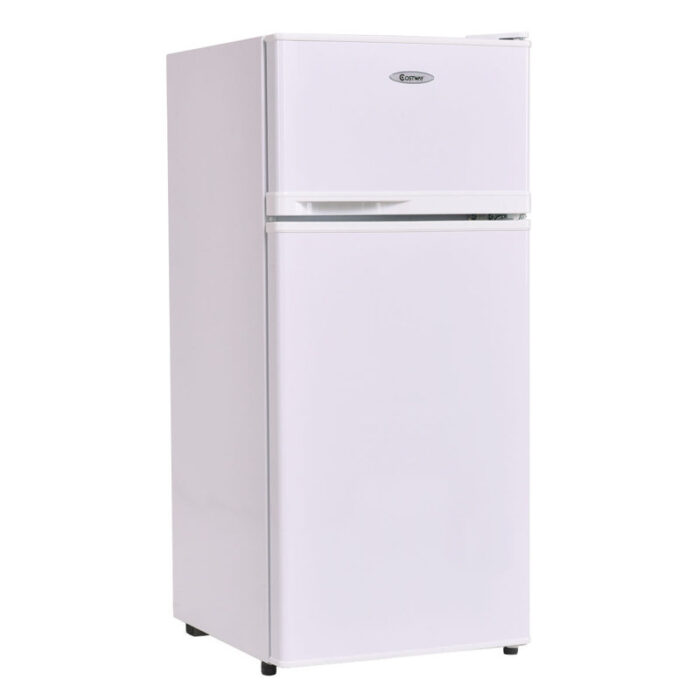 Costway+3.4+Cubic+Feet+Portable+Freestanding+Mini+Fridge+with+Freezer-59126447