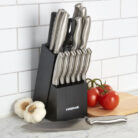 Farberware+15-Piece+High+Carbon+Stainless+Steel+Knife+Block+Set-68901530