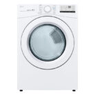 LG+7.4+Cu.+Ft.+Vented+Electric+Stackable+Dryer+with+Ultra+Large+Capacity+and+Sensor+Dry,+White.+
