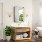 Leaderville+1.2_+Thick+Aluminum+Framed+Bathroom+Mirror,+Decorative+Mirror+Wall+Mirror+with+Tempered+Glass,+French+Cleat+Mounted (1)