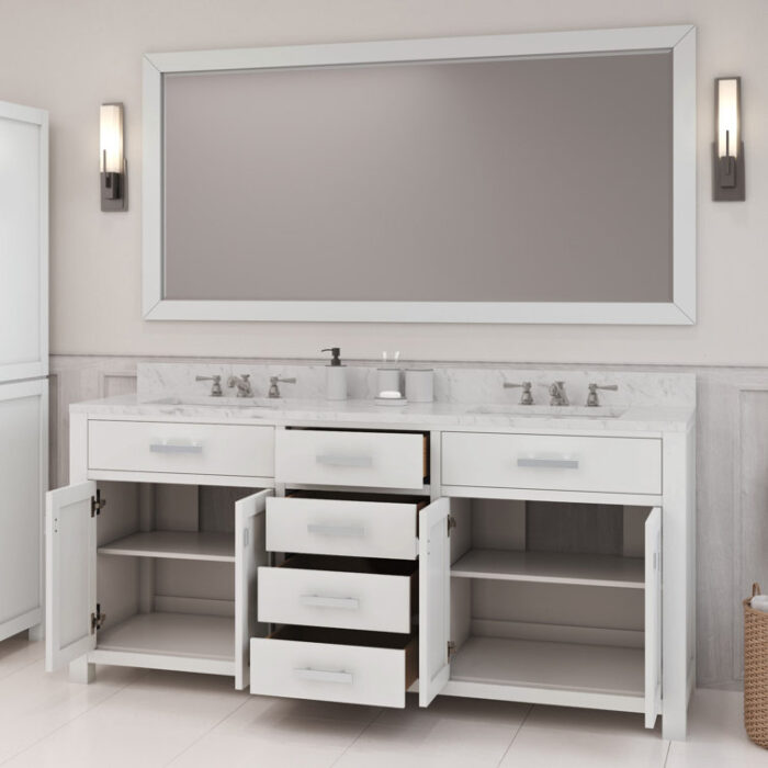 Minnetrista+72''+Double+Bathroom+Vanity+with+Carrara+Marble+Top (1)