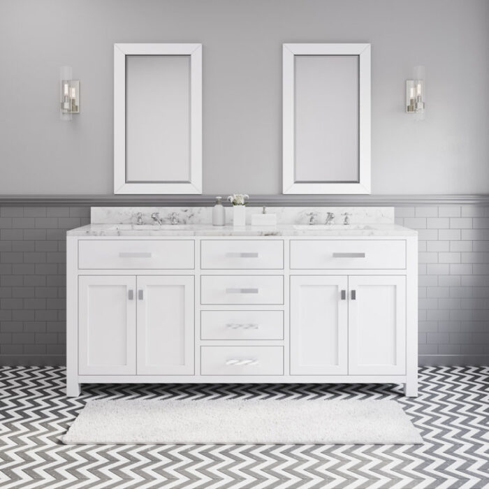 Minnetrista+72''+Double+Bathroom+Vanity+with+Carrara+Marble+Top (2)