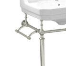 Whitehaus+Collection+23_+Console+with+Integrated+Rectangular+Bowl,+Brass+Leg+Support+and+Side+Towel+Bar (2)