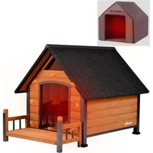 Wood Insulated Dog House